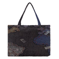 World Map Medium Tote Bag by Ket1n9