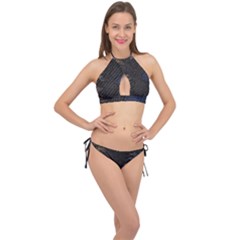 World Map Cross Front Halter Bikini Set by Ket1n9