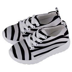 White Tiger Skin Kids  Lightweight Sports Shoes by Ket1n9