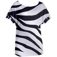 White Tiger Skin Women s Oversized T-shirt by Ket1n9