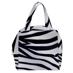 White Tiger Skin Boxy Hand Bag by Ket1n9