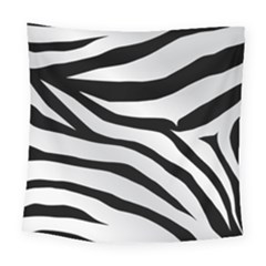 White Tiger Skin Square Tapestry (large) by Ket1n9