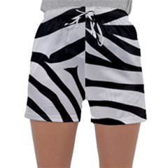 White Tiger Skin Sleepwear Shorts by Ket1n9