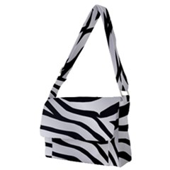 White Tiger Skin Full Print Messenger Bag (m) by Ket1n9