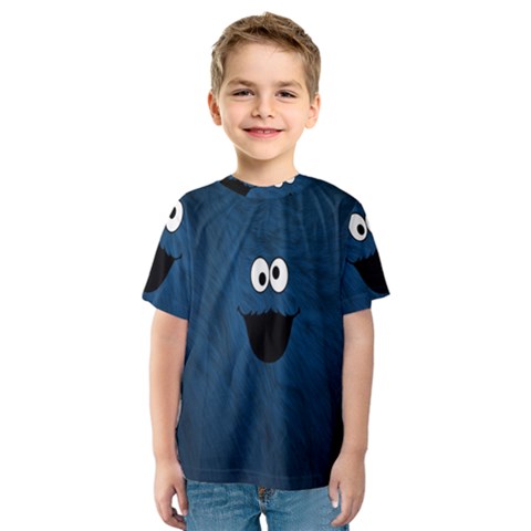 Funny Face Kids  Sport Mesh T-shirt by Ket1n9