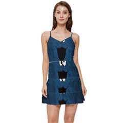 Funny Face Short Frill Dress by Ket1n9