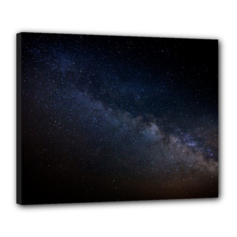 Cosmos Dark Hd Wallpaper Milky Way Canvas 20  X 16  (stretched) by Ket1n9