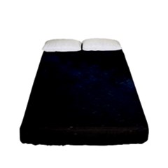 Cosmos Dark Hd Wallpaper Milky Way Fitted Sheet (full/ Double Size) by Ket1n9