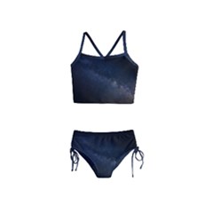 Cosmos Dark Hd Wallpaper Milky Way Girls  Tankini Swimsuit by Ket1n9