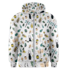 Insect Animal Pattern Men s Zipper Hoodie by Ket1n9