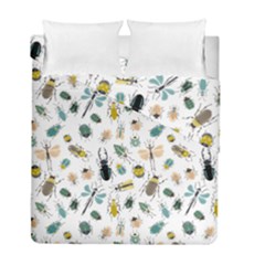 Insect Animal Pattern Duvet Cover Double Side (full/ Double Size) by Ket1n9