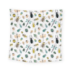 Insect Animal Pattern Square Tapestry (small) by Ket1n9