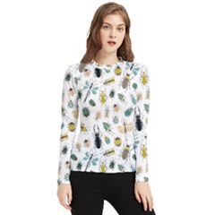 Insect Animal Pattern Women s Long Sleeve Rash Guard by Ket1n9