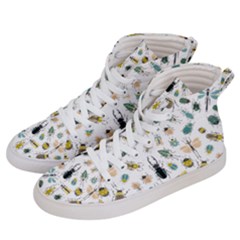 Insect Animal Pattern Men s Hi-top Skate Sneakers by Ket1n9