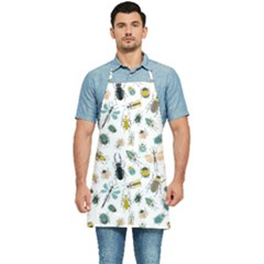 Insect Animal Pattern Kitchen Apron by Ket1n9