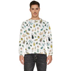 Insect Animal Pattern Men s Fleece Sweatshirt by Ket1n9