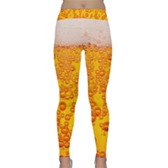 Beer Alcohol Drink Drinks Classic Yoga Leggings by Ket1n9