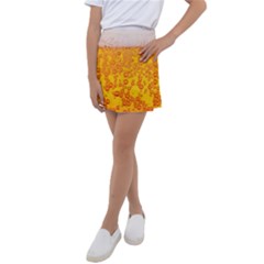 Beer Alcohol Drink Drinks Kids  Tennis Skirt by Ket1n9