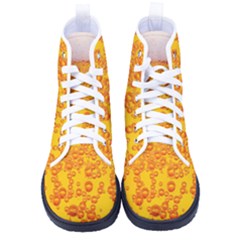 Beer Alcohol Drink Drinks Kid s High-top Canvas Sneakers by Ket1n9