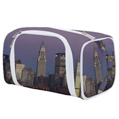 Skyline City Manhattan New York Toiletries Pouch by Ket1n9