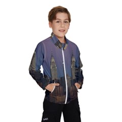 Skyline City Manhattan New York Kids  Windbreaker by Ket1n9