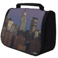 Skyline City Manhattan New York Full Print Travel Pouch (big) by Ket1n9