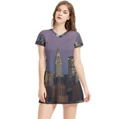 Skyline City Manhattan New York Women s Sports Skirt by Ket1n9