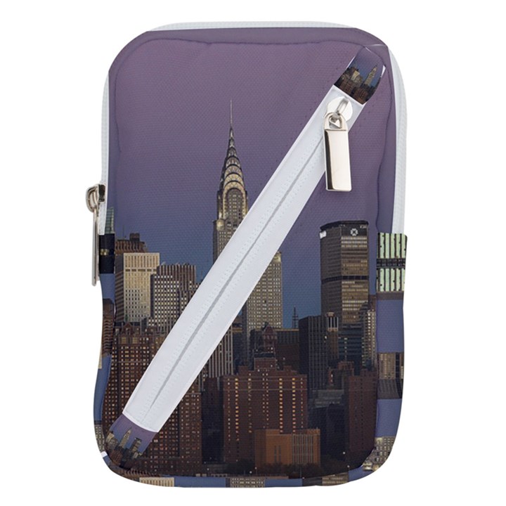 Skyline City Manhattan New York Belt Pouch Bag (Large)