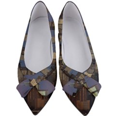 Skyline City Manhattan New York Women s Bow Heels by Ket1n9