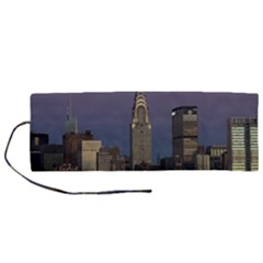 Skyline City Manhattan New York Roll Up Canvas Pencil Holder (m) by Ket1n9