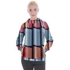 Shingle Roof Shingles Roofing Tile Women s Hooded Pullover