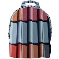 Shingle Roof Shingles Roofing Tile Mini Full Print Backpack by Ket1n9