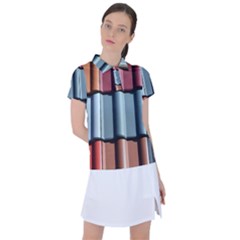 Shingle Roof Shingles Roofing Tile Women s Polo T-shirt