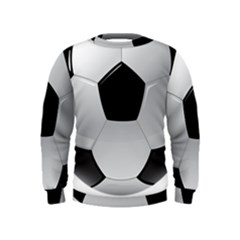 Soccer Ball Kids  Sweatshirt by Ket1n9