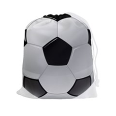 Soccer Ball Drawstring Pouch (2xl) by Ket1n9