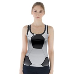 Soccer Ball Racer Back Sports Top by Ket1n9