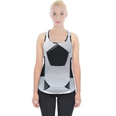 Soccer Ball Piece Up Tank Top by Ket1n9