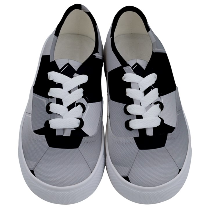 Soccer Ball Kids  Classic Low Top Sneakers