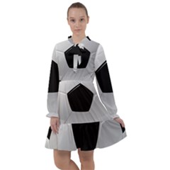 Soccer Ball All Frills Chiffon Dress by Ket1n9