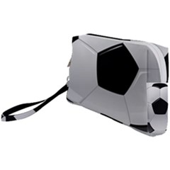 Soccer Ball Wristlet Pouch Bag (small) by Ket1n9