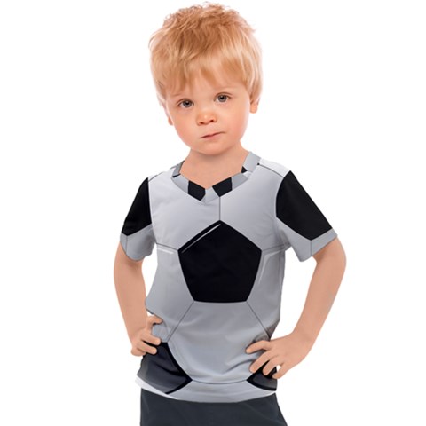 Soccer Ball Kids  Sports T-shirt by Ket1n9