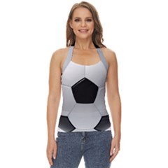 Soccer Ball Basic Halter Top by Ket1n9