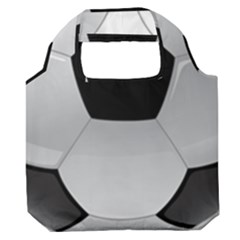 Soccer Ball Premium Foldable Grocery Recycle Bag by Ket1n9