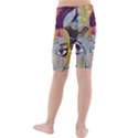 Graffiti Mural Street Art Painting Kids  Mid Length Swim Shorts View2