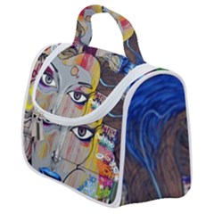 Graffiti Mural Street Art Painting Satchel Handbag by Ket1n9