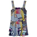 Graffiti Mural Street Art Painting Kids  Layered Skirt Swimsuit View1