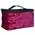 Pink Circuit Pattern Cosmetic Storage Case View2