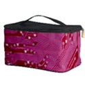 Pink Circuit Pattern Cosmetic Storage Case View3