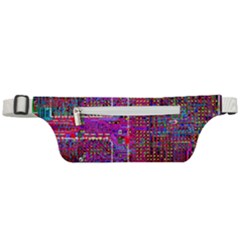 Technology Circuit Board Layout Pattern Active Waist Bag by Ket1n9