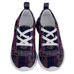 Cad Technology Circuit Board Layout Pattern Running Shoes by Ket1n9